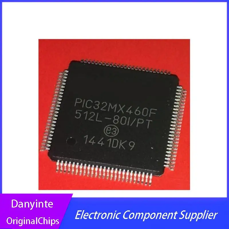 

2PCS/LOT NEW PIC32MX460F512L-80I/PT PIC32MX460F512L PIC32MX460F 512L-80I/PT Tqfp100