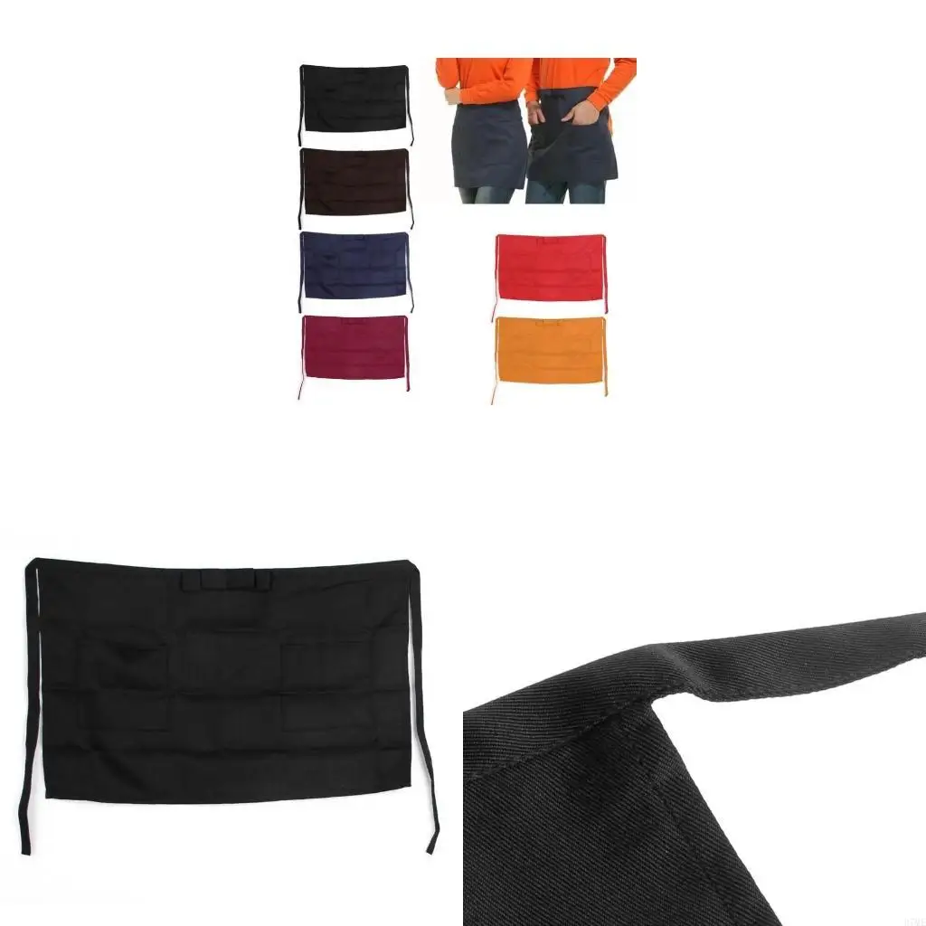 

1 ПК половина короткая талия Полиэфирная атфгукция официант