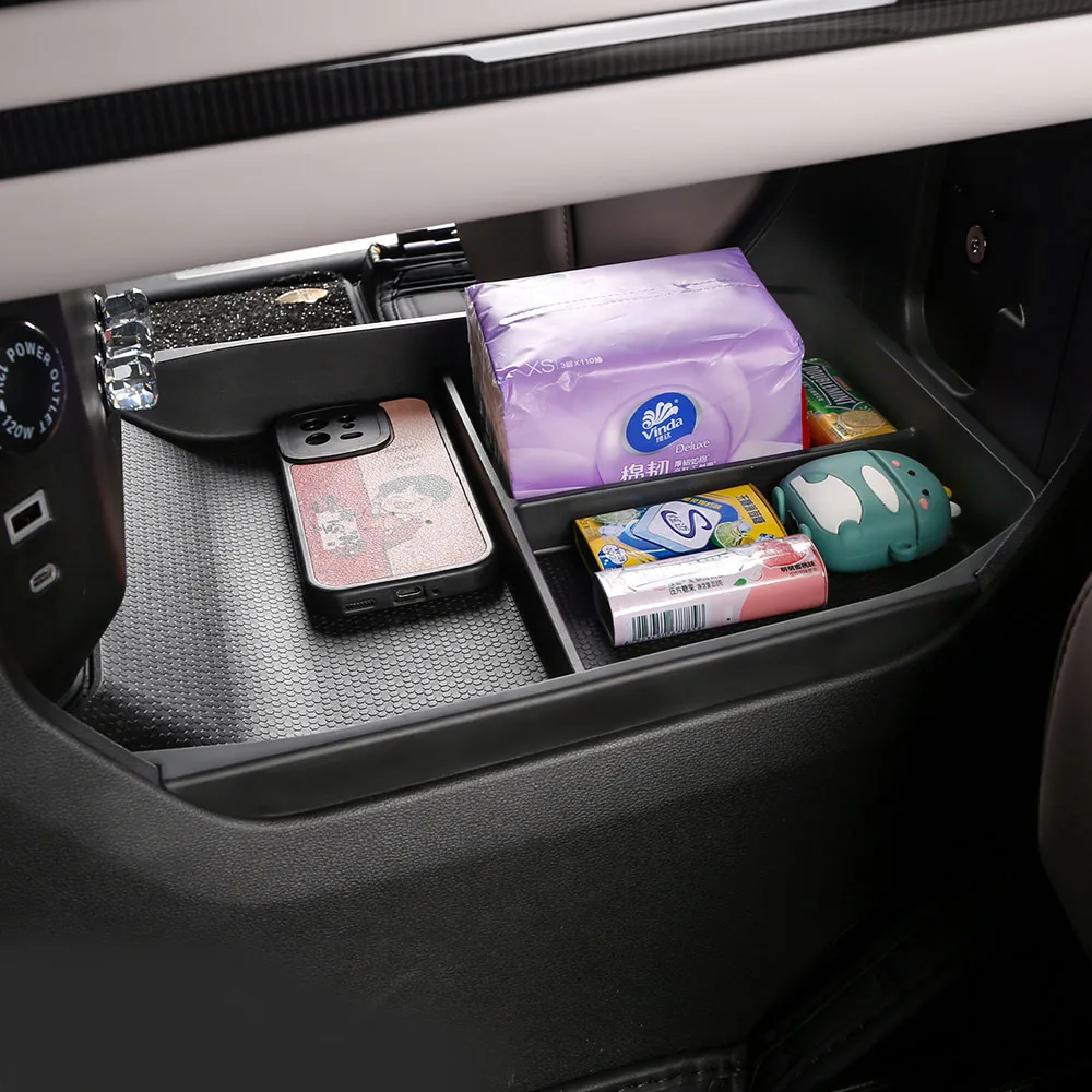 

Storage Box Under Central Control For Chery Jetour G700 2025 2026 Car Accessories Silicone Pad Waterproof And Scratch Resistant