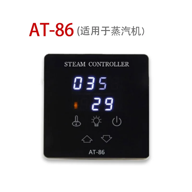 Touch screen controller Steam room Steam engine Thermostat LCD panel Switch Sauna furnace 6