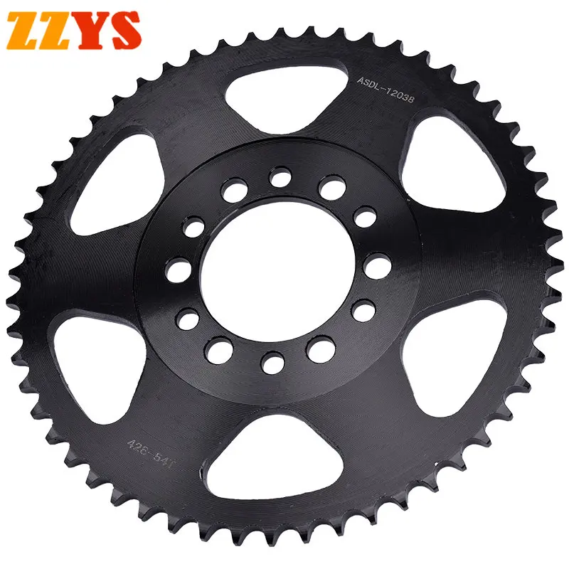 428-54T 428 54T 54 Tooth Rear Sprocket Gear Wheel Cam For Yamaha XT350 XT350N XT 350 XT350C AG200 AG200L AG 200 TY125 TY 125 89