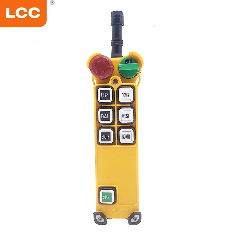 Factory price 315mhz 433mhz wireless F24-6D industrial remote controls