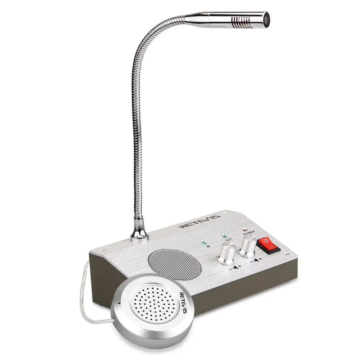 Sicherheit Bank Zähler Intercom System Englisch Version Dual-way Intercom Für Ticket Büro Krankenhaus Beste Fenster Intercom Mini
