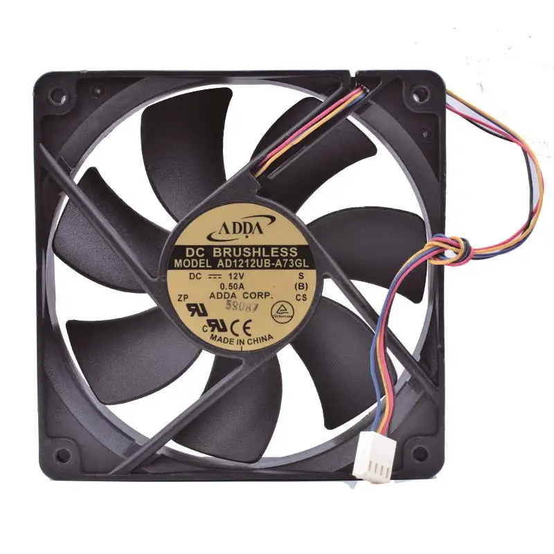 COOLING REVOLUTION AD1212UB-A73GL 12cm 120mm fan 12025 12V 0.50A Double ball bearing DC fan computer CPU cooler cooling fan