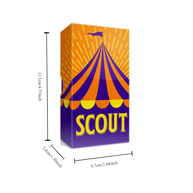 Double your language fun with the Circus Scout Poker Card Game – Perfect for memorable nights!