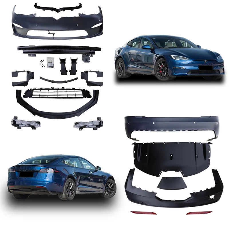 

For 2025 Upgraded Appearance Kit for 2016-2022 Tesla Model S Car Bumpers