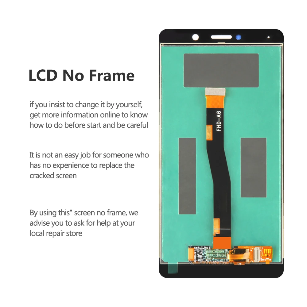 5.5 ''oryginalny dla Huawei wyświetlacz LCD dla Huawei Honor 6X BLN-L24 BLN-AL10 BLN-L21 BLN-L22 ekran dotykowy Digitizer zgromadzenie rama