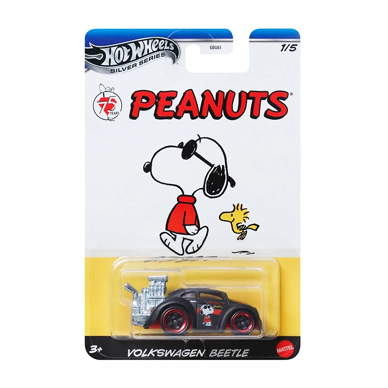 Hot Wheels Snoopy Racing Club 1:64 Diecast Car Toys for Boys