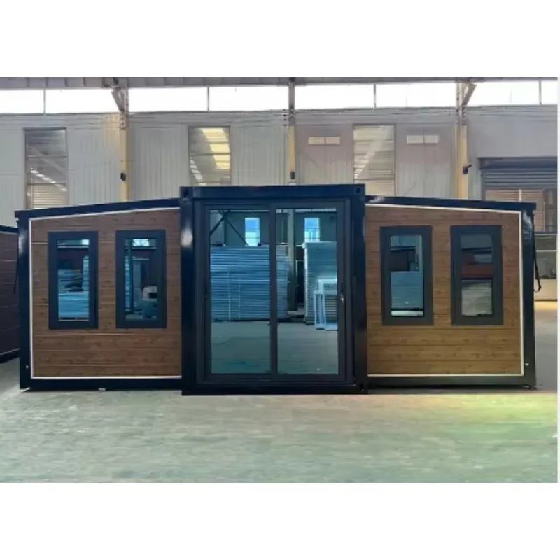 Fold Up Tiny House Scalable Container House Living Expandable Modified Container House Made of Sandwich Panel for Exterior Use