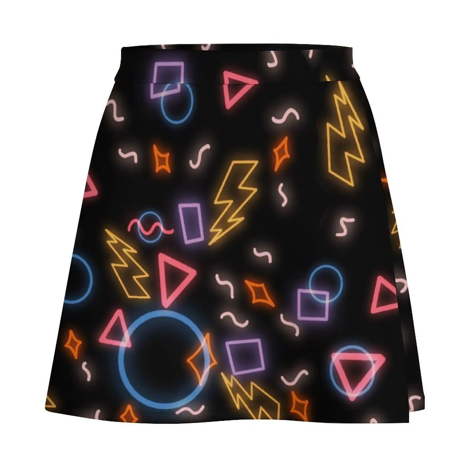 80s arcade floor pattern Mini Skirt luxury designer clothing women skirts for womens skirt skirt Mini