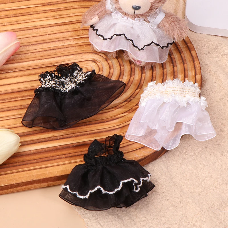 For 13cm Doll Clothes Doll Dress Mesh Lace Dress-up Doll Accessories Doll Clothes Changing for Kids Toys