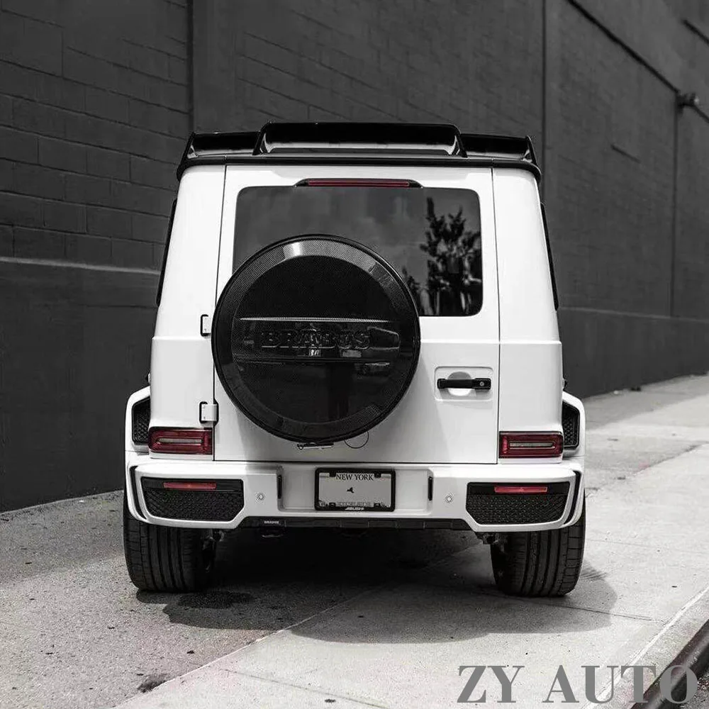 For Mercedes Benz G-Class G63 G500 G400 G350 2010-2024 Carbon Fiber Rear Roof Spoiler Rear Wing Car Exterior Modification