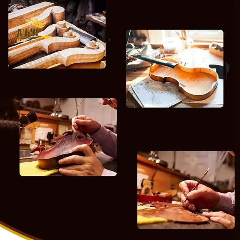 A69P-Violín, Instrumentos musicales para adultos, violín infantil, con estuche rígido, arco, ideal para principiantes