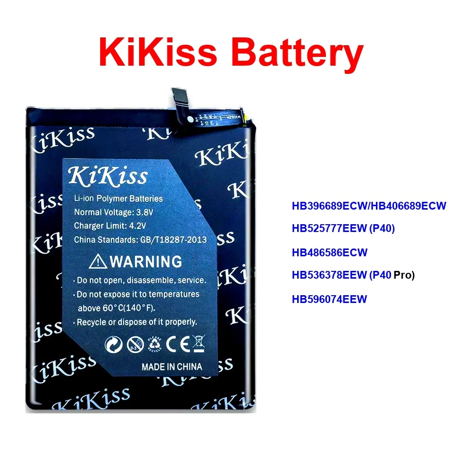 

HB596074EEW HB525777EEW P40 HB396689ECW/HB406689ECW For Huawei Mate Y7 30 Pro+ Pro Lite Plus 2017 2018 4G Battery
