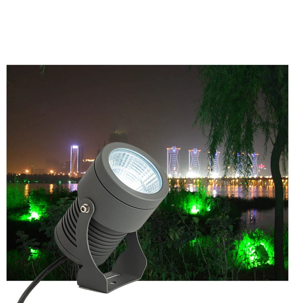 

Hight Power LED Garden Lighting 10W 15W Outdoor Lawn Lamp Waterproof Yard Path Park Spotlights COB Landscape Decor Flood Lights