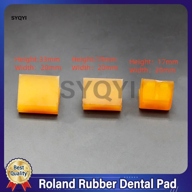 100 Pieces Roland Rubber Dental Pad for Printing Machine