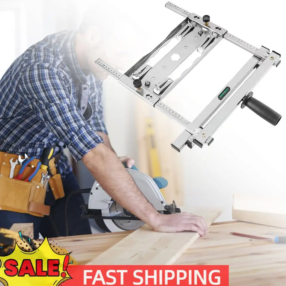 

Держатель электрической циркулярной пилы, направляющая для резки, фрезерная направляющая, подложка для быстрого позиционирования, разделочная доска, многофункциональные инструменты