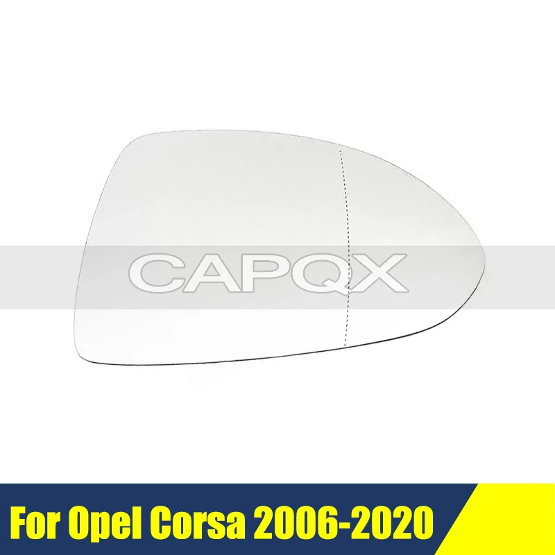 

Стекло зеркала заднего вида для Opel Corsa 2006-2020, аксессуары для наружного зеркала заднего вида автомобиля, зеркало для парковки
