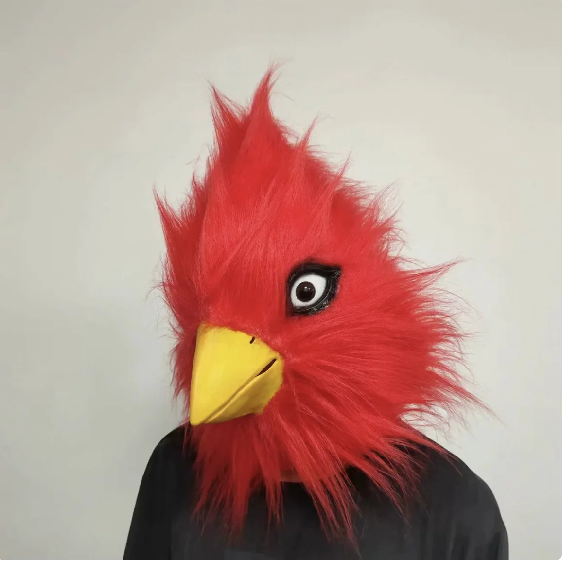 

Игривая и очаровательная маска в виде птицы, латексная маска для Хэллоуина, реквизит для костюмированной вечеринки