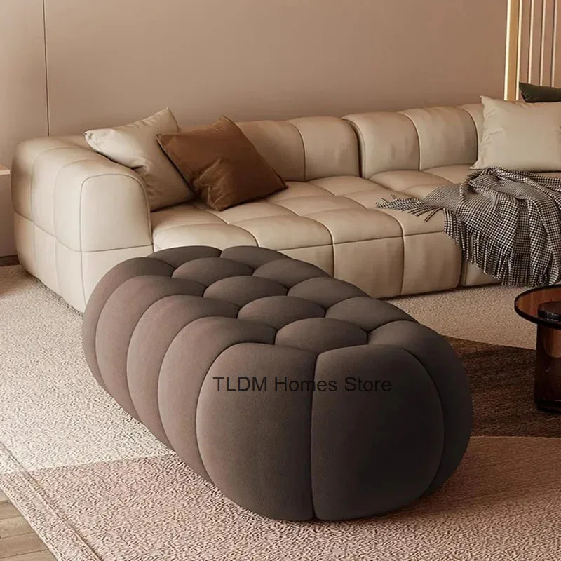 럭셔리 오토만 벤치 편안함 심플한 뷰티 복도 신발, 오토만 귀여운 우아한 Taburete 오토마노 공간 절약 가구