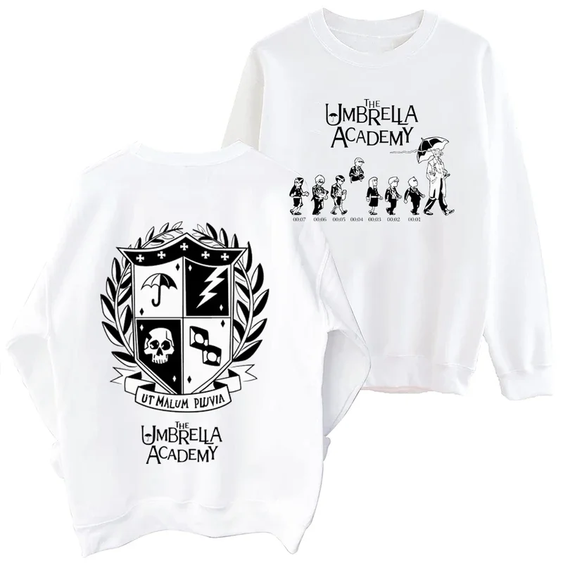 The Umbrella Academy  Sweatshirt Harajuku Round Neck Long Sleeve Oversized Popular Music Hoodie Fans Gift