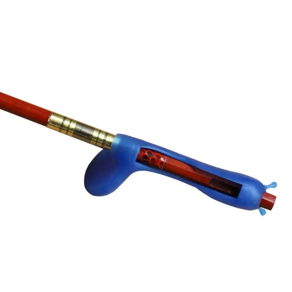 Silicone Violin Bow Grip Correcting Device Snail Shape Universal Violin Hold Bow Posture Corrector 4/4-1/2 Violin