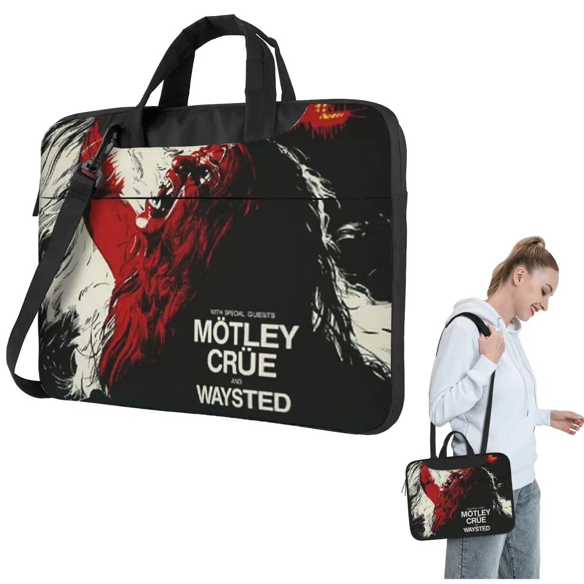 Ozzy Osbourne Merch Crossbody Laptop Bag Case Computer Bag 13 14 15.6 Inch Notebook Pouch for Lenovo