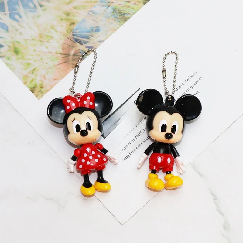 

Factory Direct Supply Mouse Pendant Rope Creative Cartoon Keychain Unisex Couple Bag Accessories Pendant