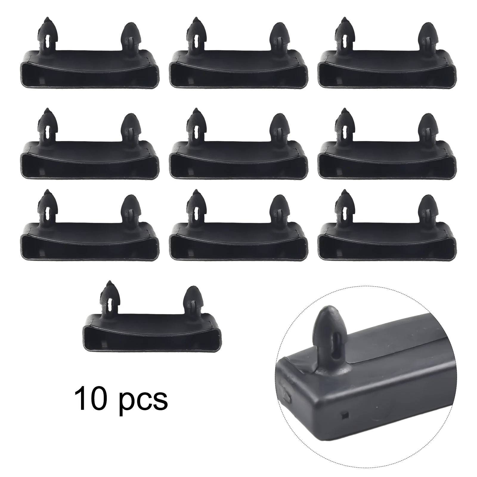 Plastic Bed Slat Holders 1030PCS Cap Fixings Replacement for Centre Ends and Middle Black Color Reliable and for durable