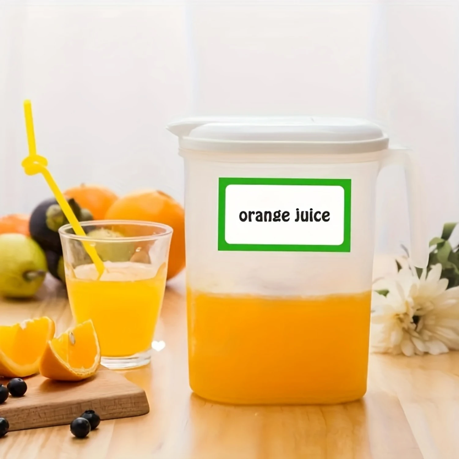 ملصقات ملونة مكتوبة بخط اليد: 500 قطعة للتصنيف - أكياس تغليف وديكور الأعمال