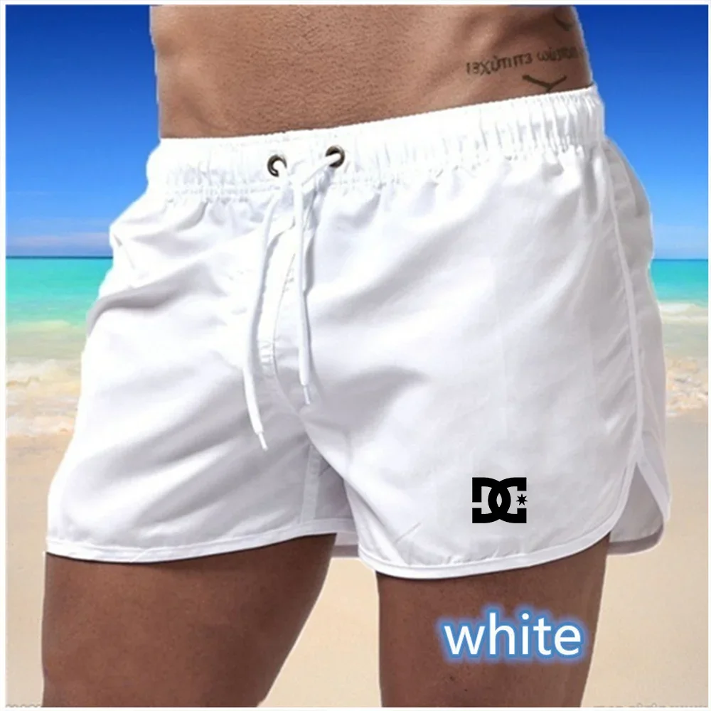 Luxury Beach Shorts Quick Dry Mens Siwmwear Board Briefs New Hot Summer Swim Trunks Sport Gym Running Shorts Male Beachwear