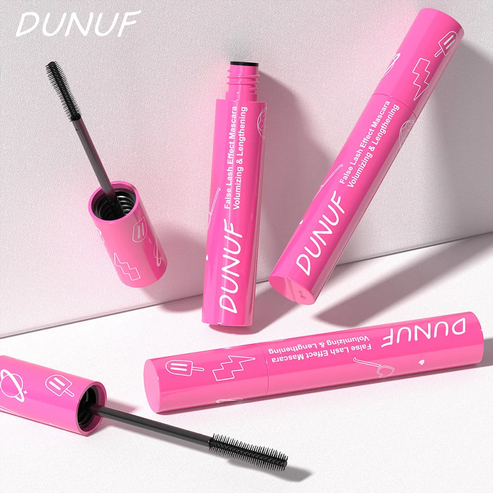 1 pz mascara per ciglia in fibra impermeabile per ciglia ricci spesse arricciatura duratura perfetta per l'uso quotidiano e l'allenamento ciglia di lunga durata