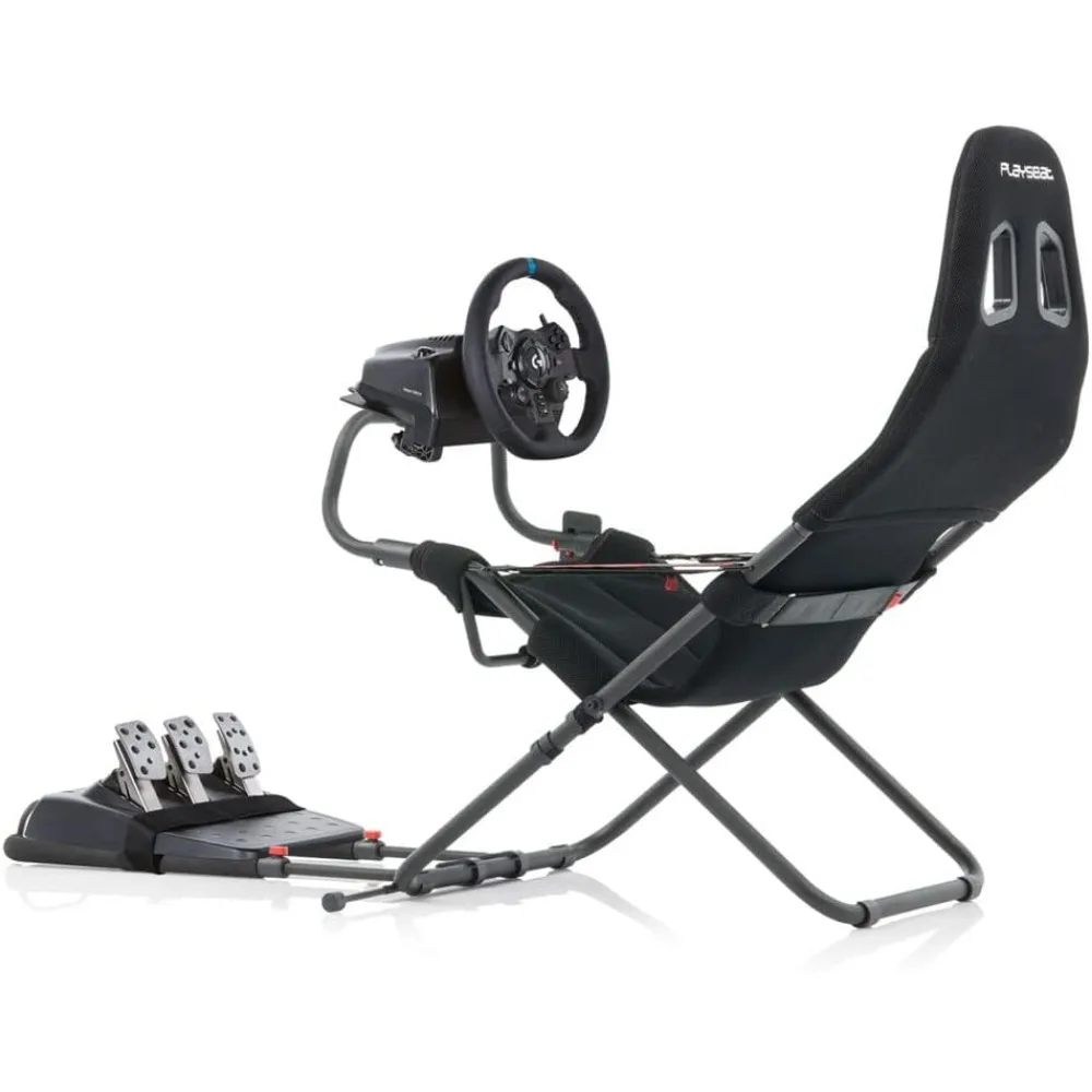 Cockpit simulateur Challenge Racing, pliable et réglable, pour course Sim haute performance, supporte tous les volants