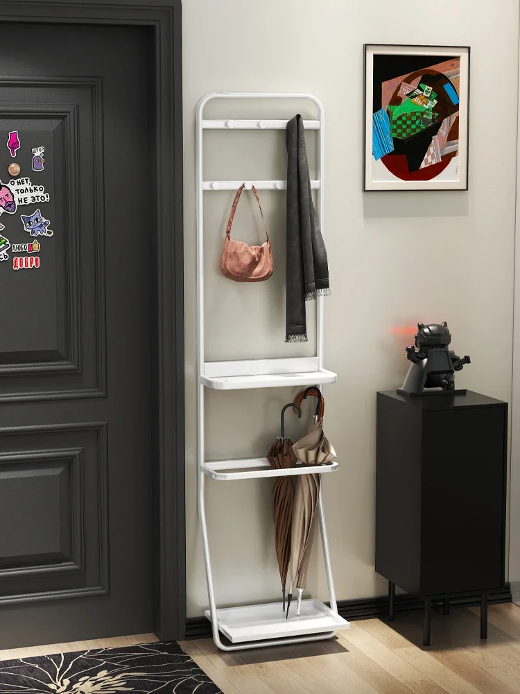 Umbrella storage rack for home entrance hook shelf commercial drain umbrella bucket