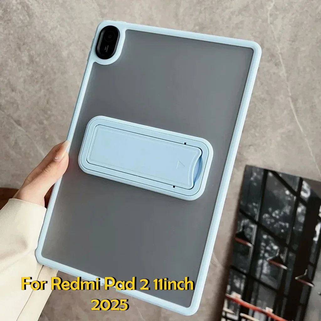 

НОВЫЙ чехол-держатель для планшета Xiaomi Redmi Pad 2 11 дюймов 2025 SE 11 8,7 Mi Poco Pad 12,1 7 11,2 6 5 Pro PC + противоударный защитный чехол из ТПУ