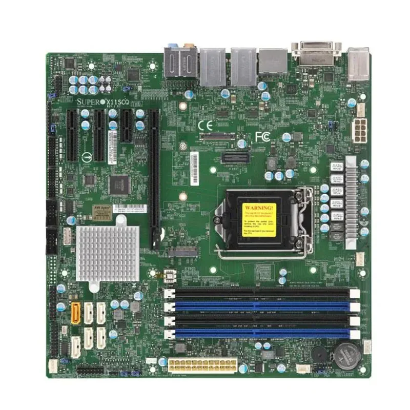 

X11SCQ для супермикро процессора 8-го/9-го поколения LGA-1151 PIN Q370 DDR4-2666MHZ i9/i7/i5/i3 протестирован передовой доставкой