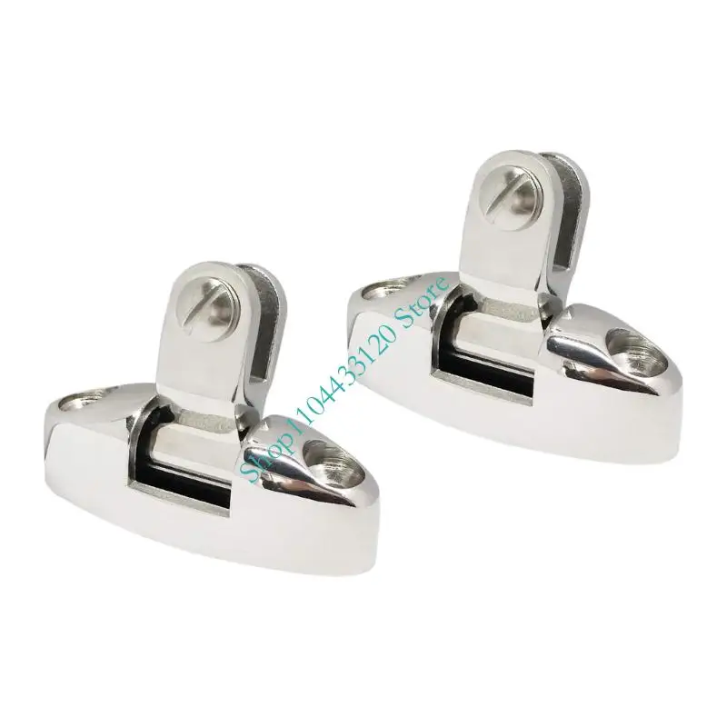 0XXD 2 Divisions Deck Mount Hinges Strong Spring Pin Structure Marine Equipment Improve