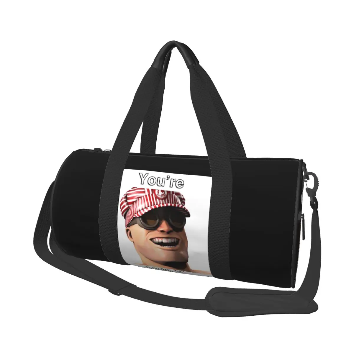 

Team Fortress Engineer TF2 Большая спортивная сумка Многофункциональная дорожная сумка Duffle Сумки Сумка для фитнеса