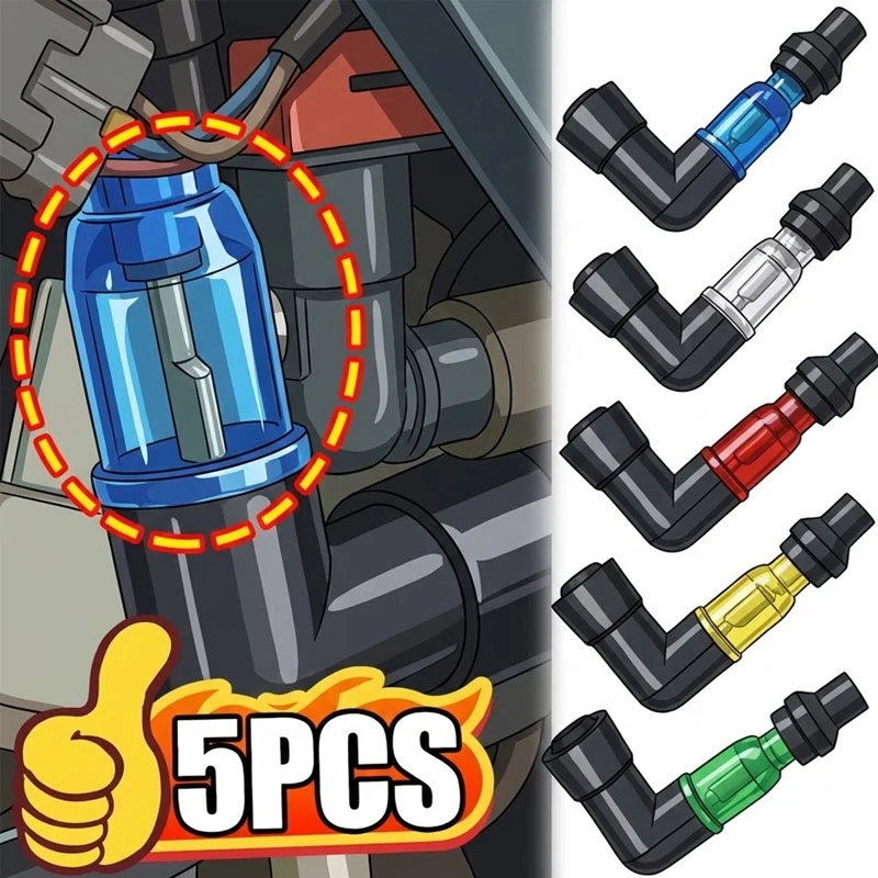 

Универсальная колпачка для свечей зажигания мотоцикла, колпачок высокого давления для свечей зажигания, колпачок-уголок для мотоциклов, аксессуары для модификации мотоциклов