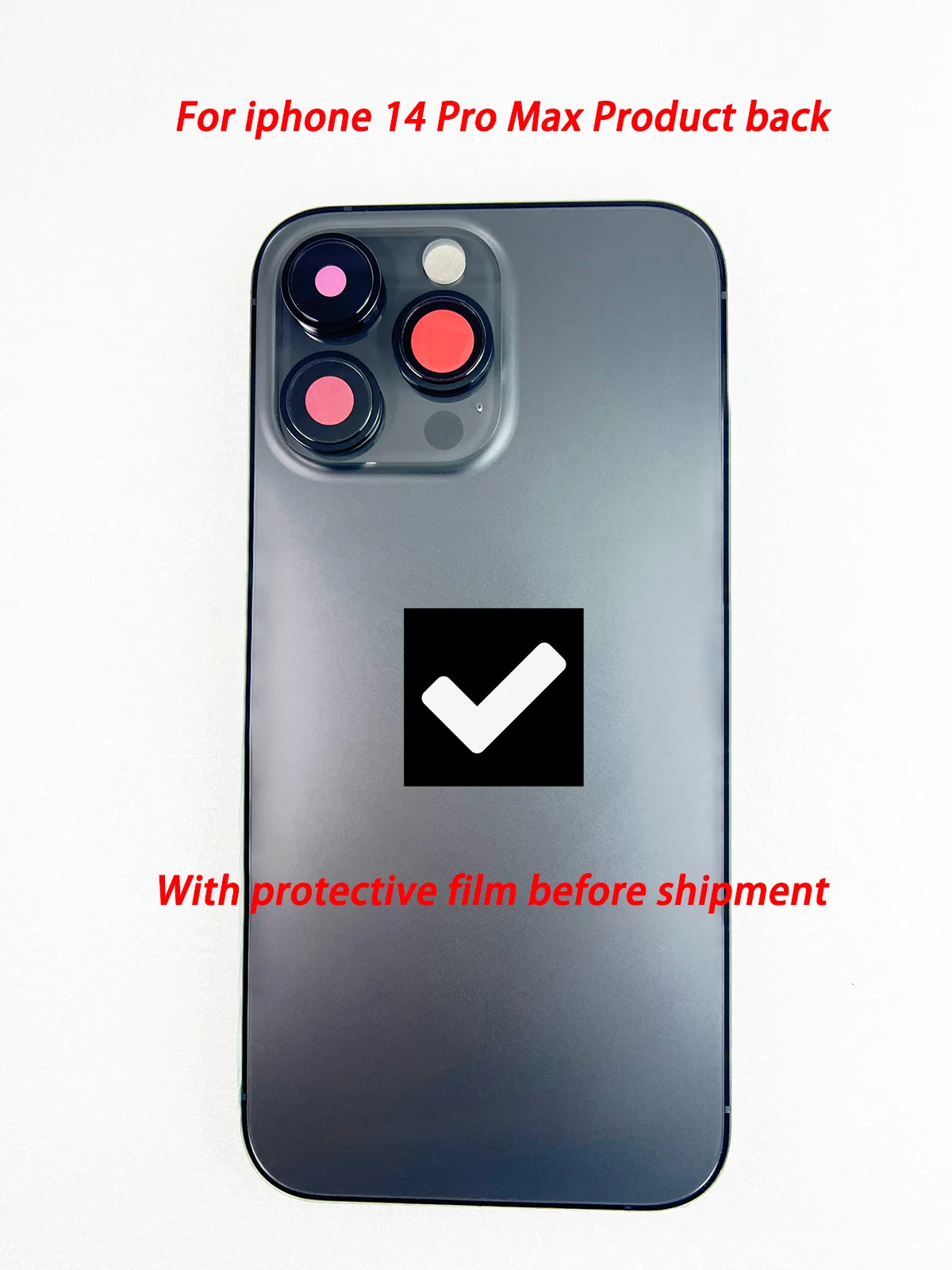 Pour iPhone 14 14 plus 14Pro Max couvercle de batterie + châssis de cadre central + avec boutons latéraux + plateau SIM, outils 14PRO coque arrière