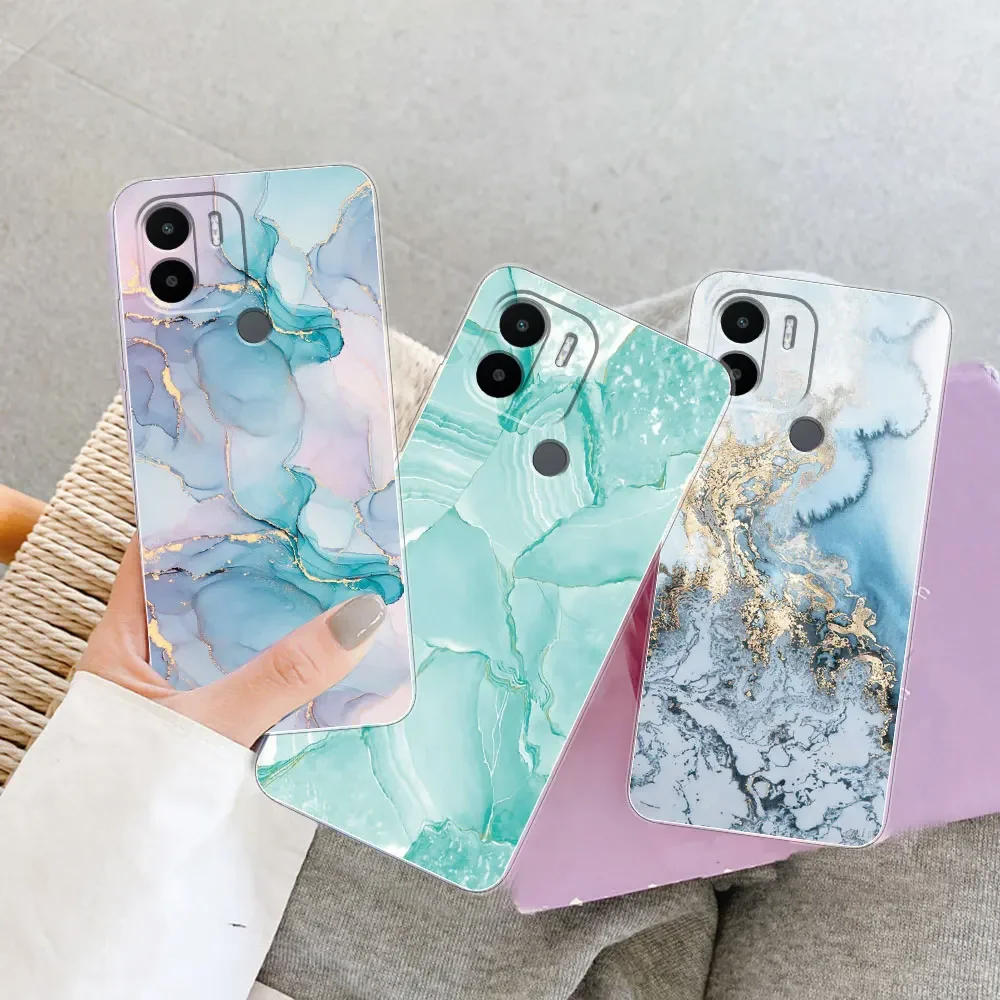 Case For Redmi A1 Plus Cover Clear Soft Silicone Phone Fundas For Xiaomi Redmi A1 A1 Plus Case Bumper For Xiaomi Redmi A1 + Cute