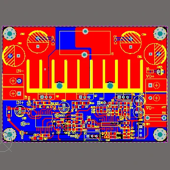 Synchronous BUCK Switching Power Supply/adjustable Buck Module Based on TL494 10-95V to 5-55V 10A