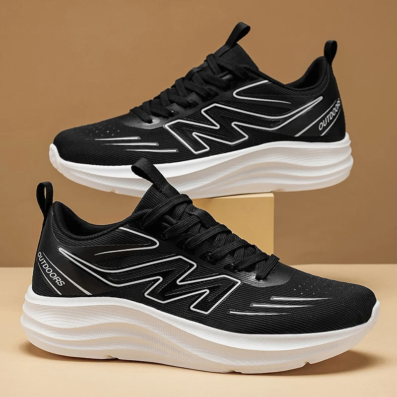 

ELUVA Высококачественные спортивные кроссовки для мужчин, повседневные кроссовки на платформе, дышащие кроссовки для бега и ходьбы, женские кроссовки