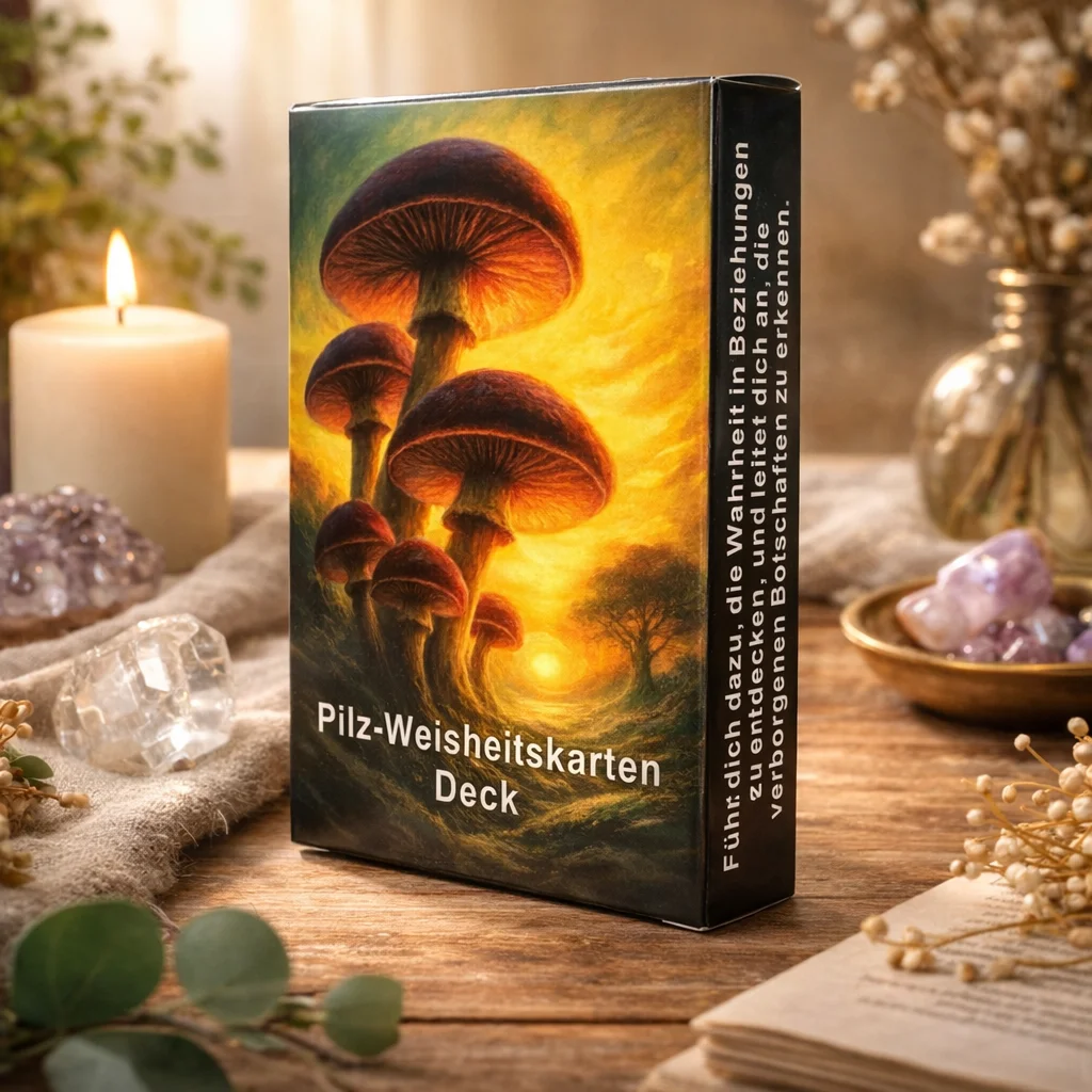 

Набор из 48 карт «Мудрость грибов», карты для духовного вдохновения и медитации, карты для наставлений о природной энергии (12x8 см)