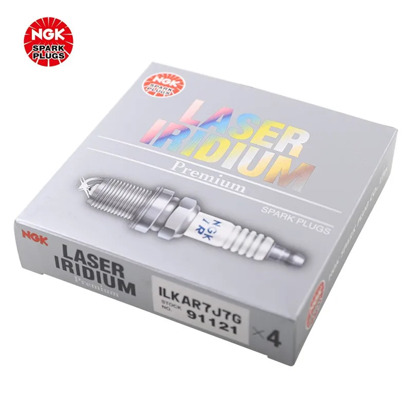 NGK Iridium Platinum Spark plug ILKAR7J7G 91121 is suitable for the Renault Bin/Correga（4PCS)