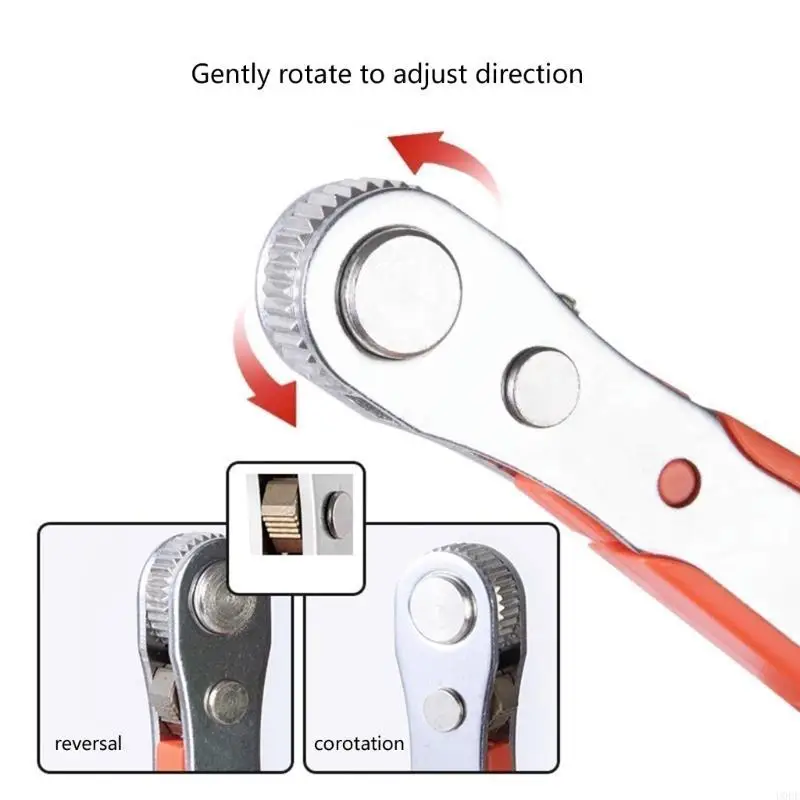 

Car Repair Tool 1/4inch Socket Car Repair Tool Ratchet Torques Wrench Repairing