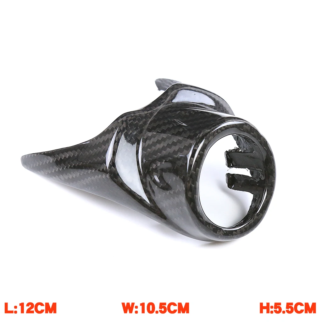 For BMW R NINE T Carbon Fiber Ignition Lock Cover Motorcycle Modified Accessories Real Pure 3k Dry Carbon