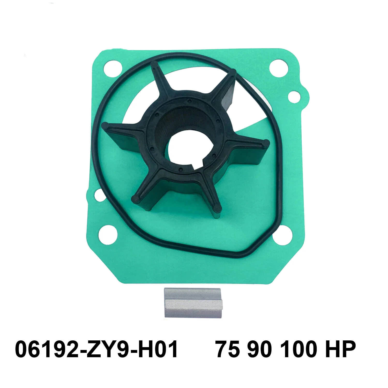 06192-ZW9-A30 Fit Honda 4 5 6 7.5 8 9.9 15 20 25 30 40 50 75 90 100 115 130 - 250 HP Buitenboordmotor Waterpomp Waaier Service Kit