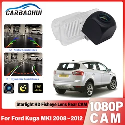 Rear View Reverse Camera For Ford Kuga MK1 2008~2011 2012 CCD Night Vision High quality RCA License Plate Camera backup Camera