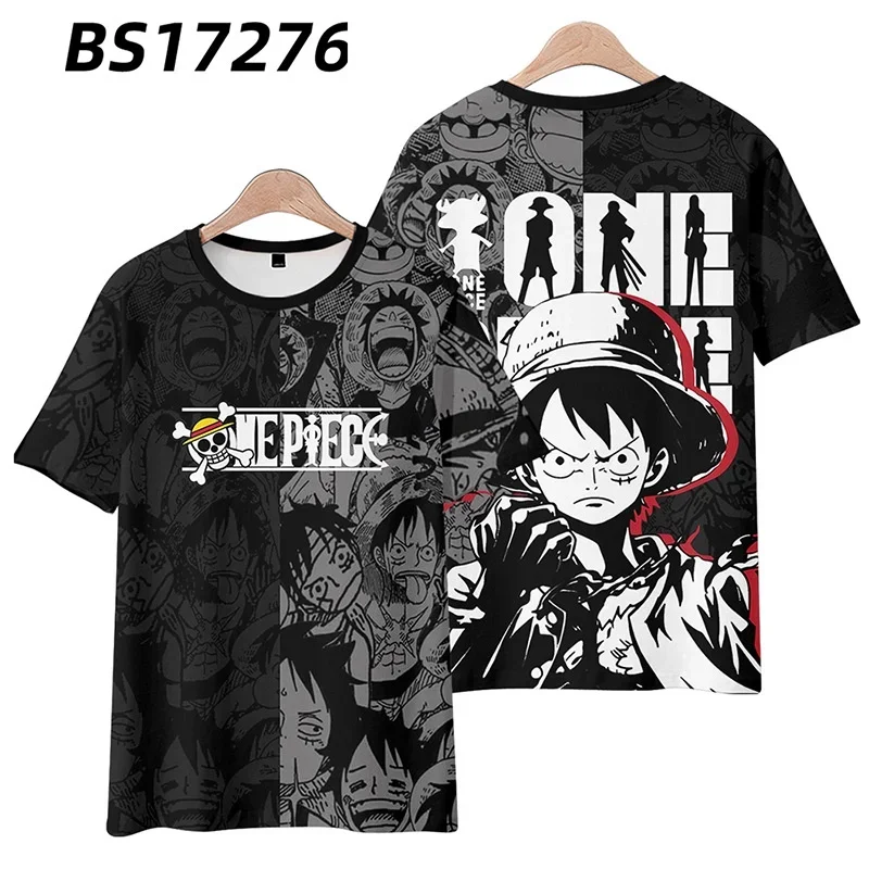 Einteiliges Sport-T-Shirt für Kinder, Sommer, Sanji Diable Jambe-Aufdruck, atmungsaktiv, kurzärmelig, für Jungen, aktives Spielen